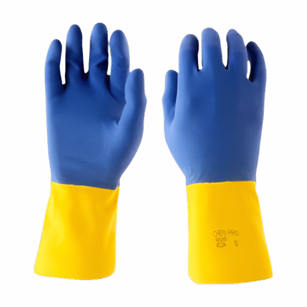 GUANTE CHEMIPRO GUANTE DE LÁTEX Y NEOPRENO, PROTEGE CONTRA QUÍMICOS